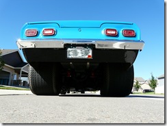 73 Vega - rear end shot 1